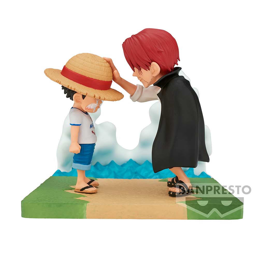 (PO) One Piece World Collectable Figure Log Stories - Monkey.D.Luffy & Shanks Image_1
