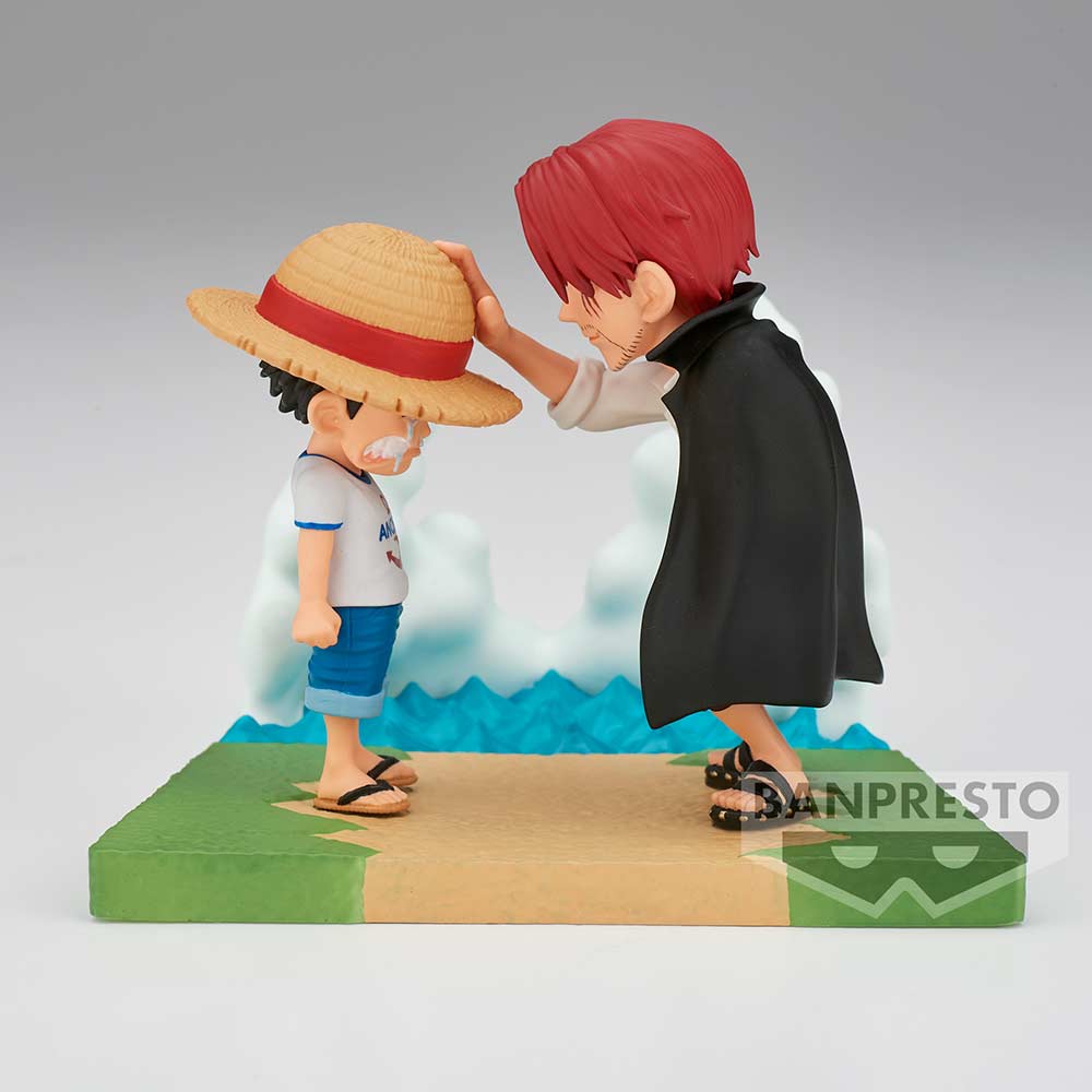 (PO) One Piece World Collectable Figure Log Stories - Monkey.D.Luffy & Shanks Image_2