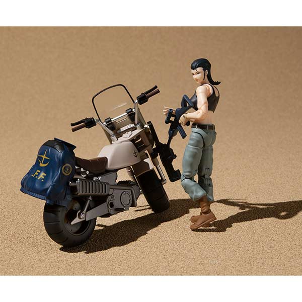 (PO) G.M.G. Mobile Suit Gundam The 08th MS Team V-SP09 Earth Federation Soldier & Earth Federation Force Soldier's Bike Image_4