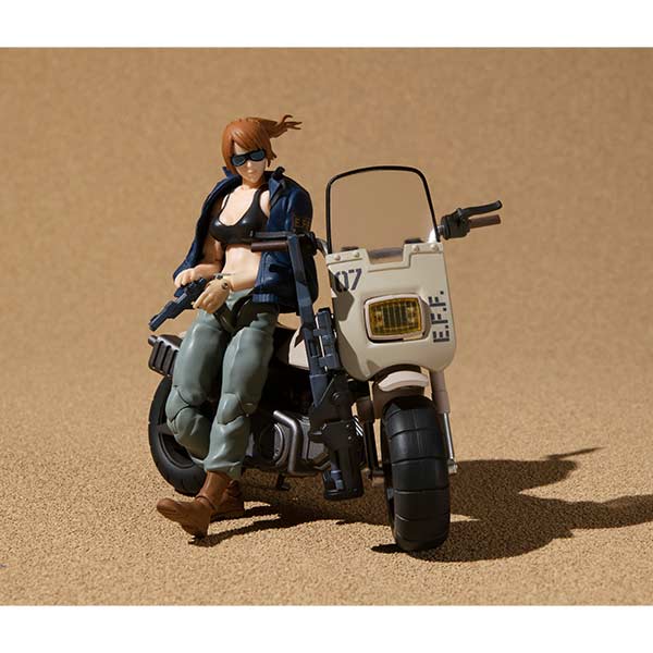 (PO) G.M.G. Mobile Suit Gundam The 08th MS Team V-SP09 Earth Federation Soldier & Earth Federation Force Soldier's Bike Image_5