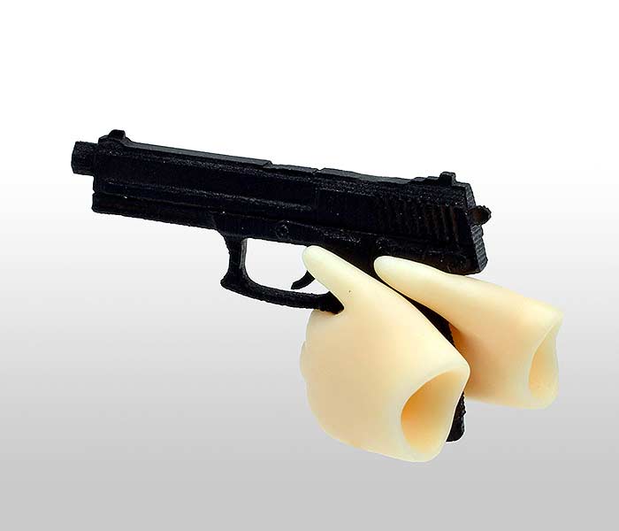 (PO) LittleArmory LAOP12: figma Hands for Guns 2 - Handgun Set Image_4