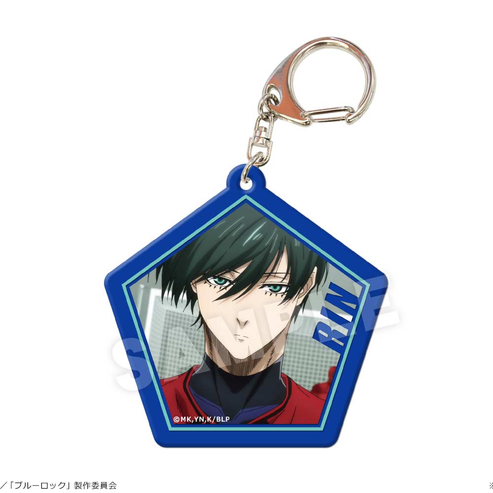 (PO) Blue Lock Color Acrylic Key Chain - Itoshi Rin Image_1