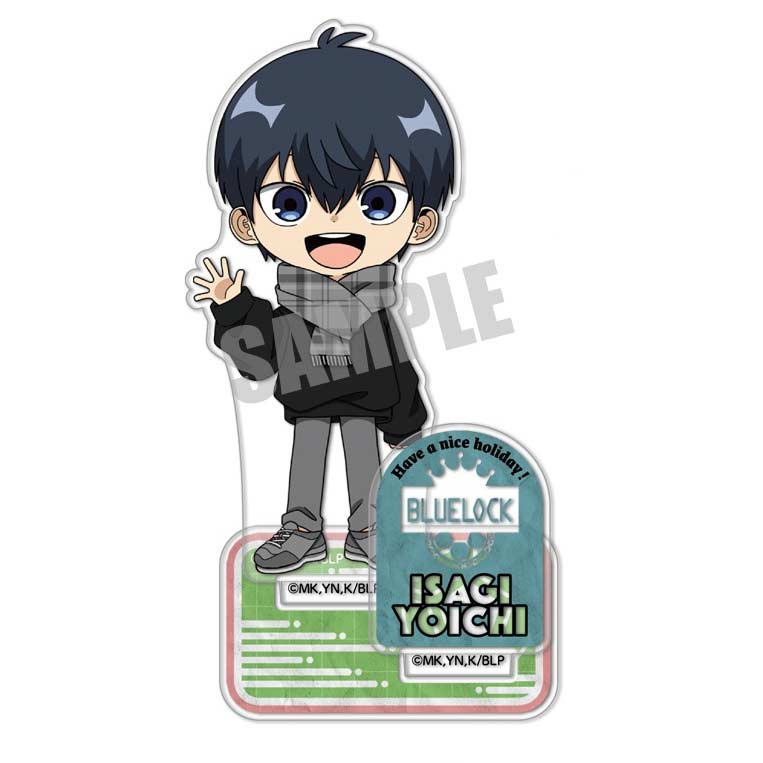 (PO) Blue Lock Acrylic Stand Holiday Ver. - Isagi Yoichi Image_2
