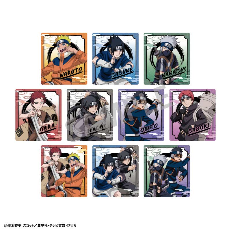 (PO) Naruto Trading Square Clear Card [BOX] Image_1
