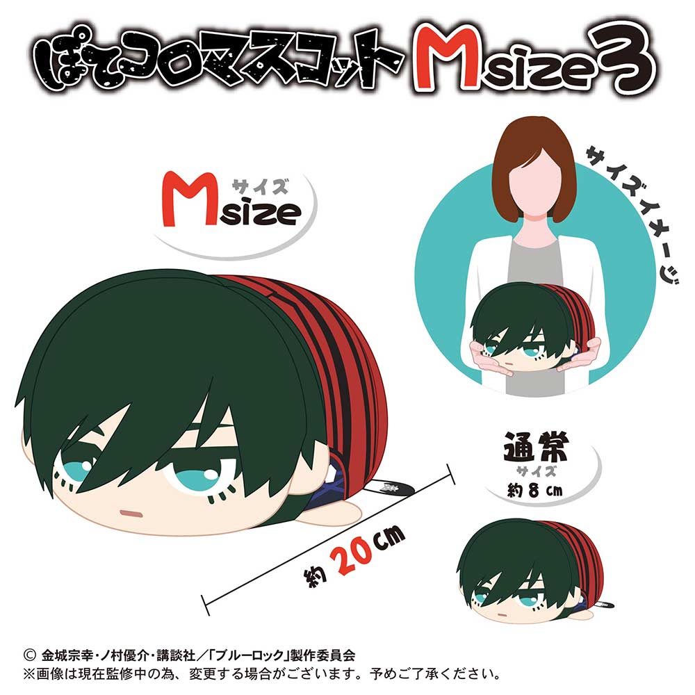 (PO) BL-24 Blue Lock Potekoro Mascot (M Size) 3 - Itoshi Rin Image_2