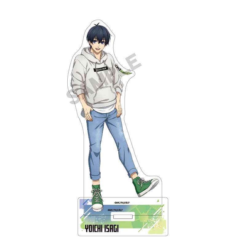 (PO) Blue Lock Acrylic Stand Hoodie - Isagi Yoichi Image_1