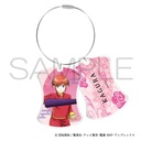 (PO) Gintama Twin Wire Ring Acrylic Key Chain Kessen Space Pirates Ver. Kagura Image_1