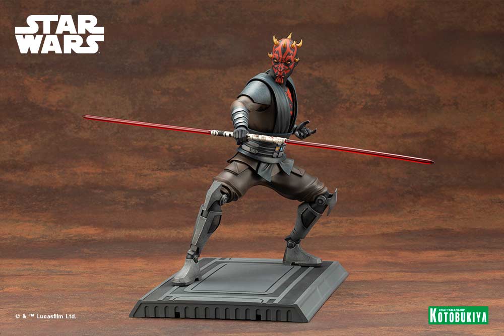 (PO) Star Wars: The Clone Wars ARTFX Darth Maul TM The Clone Wars Edition Image_3