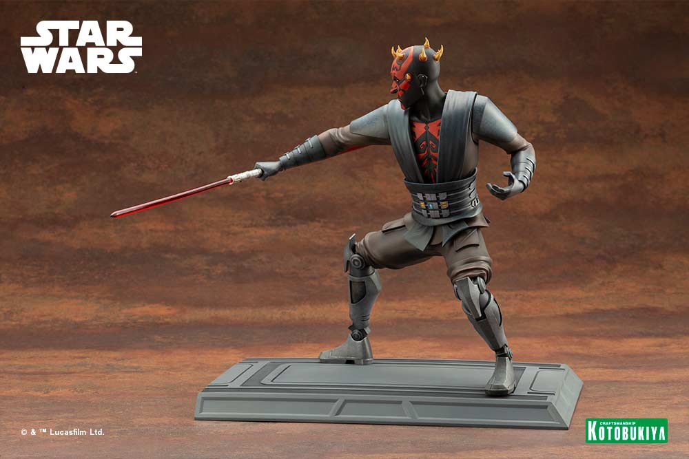 (PO) Star Wars: The Clone Wars ARTFX Darth Maul TM The Clone Wars Edition Image_5