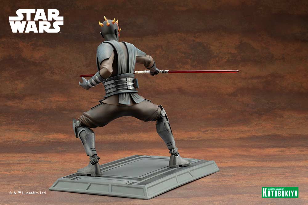 (PO) Star Wars: The Clone Wars ARTFX Darth Maul TM The Clone Wars Edition Image_6