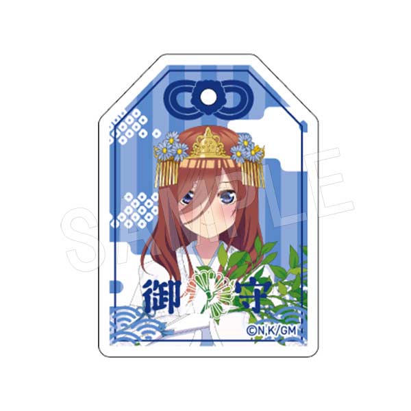 (PO) The Quintessential Quintuplets Movie Acrylic Omamori Miko Ver. Miku Image_1