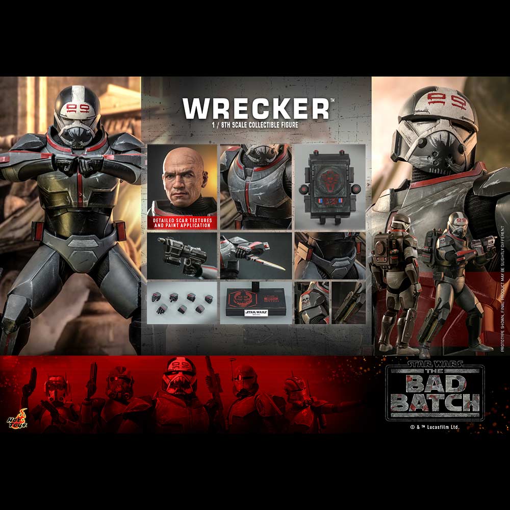 (PO) Television Masterpiece Series TMS099 - Star Wars: The Bad Batch - Wrecker Image_1
