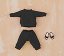 (PO) Nendoroid Doll Outfit Set Sweatshirt and Sweatpants (Black) Image_3