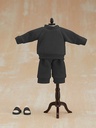 (PO) Nendoroid Doll Outfit Set Sweatshirt and Sweatpants (Black) Image_4