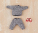 (PO) Nendoroid Doll Outfit Set Sweatshirt and Sweatpants (Gray) Image_3