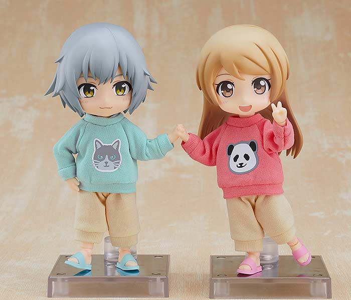 (PO) Nendoroid Doll Outfit Set Sweatshirt and Sweatpants (Pink) Image_6