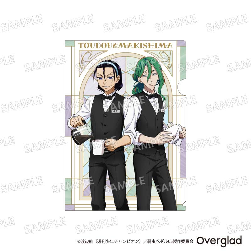 (PO) Yowamushi Pedal LIMIT BREAK A4 Clear File Jun-kissa Ver. Makishima & Toudou Image_1