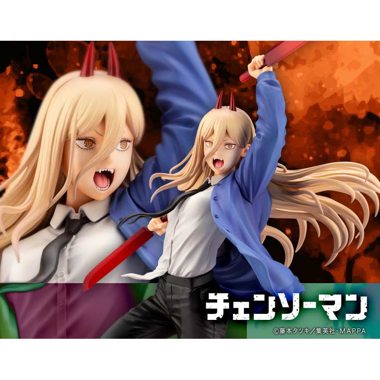 (PO) Chainsaw Man ARTFX J Power + Bonus Part Image_1