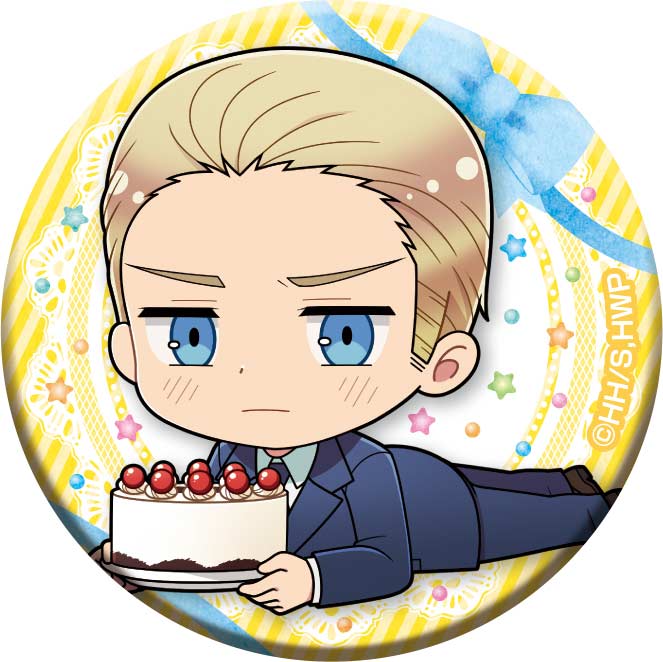 (PO) Hetalia World Stars Gororin Can Badge Collection [BOX] Image_3