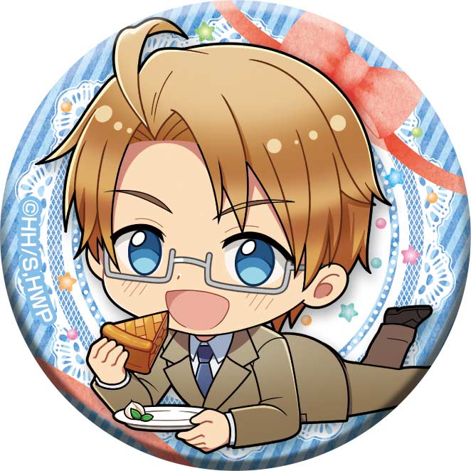 (PO) Hetalia World Stars Gororin Can Badge Collection [BOX] Image_5
