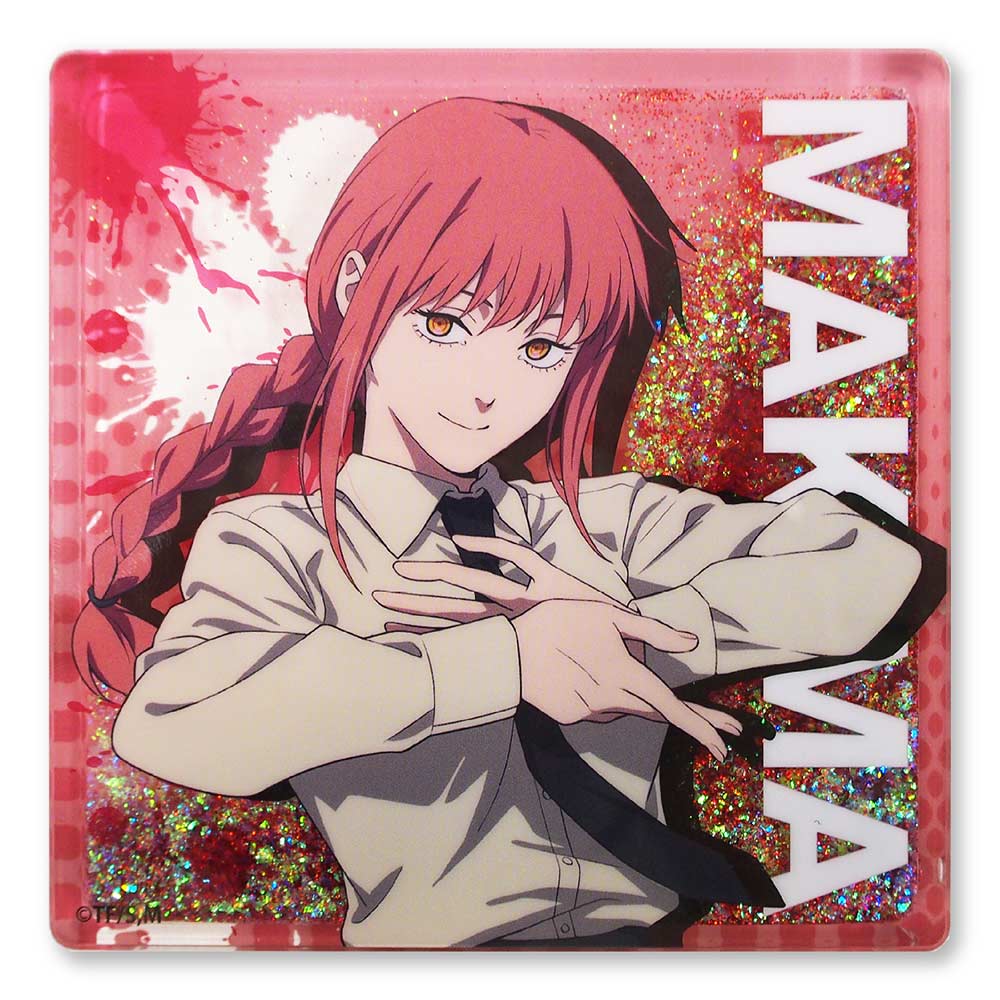 (PO) Chainsaw Man Glitter Acrylic Block - Makima Image_1