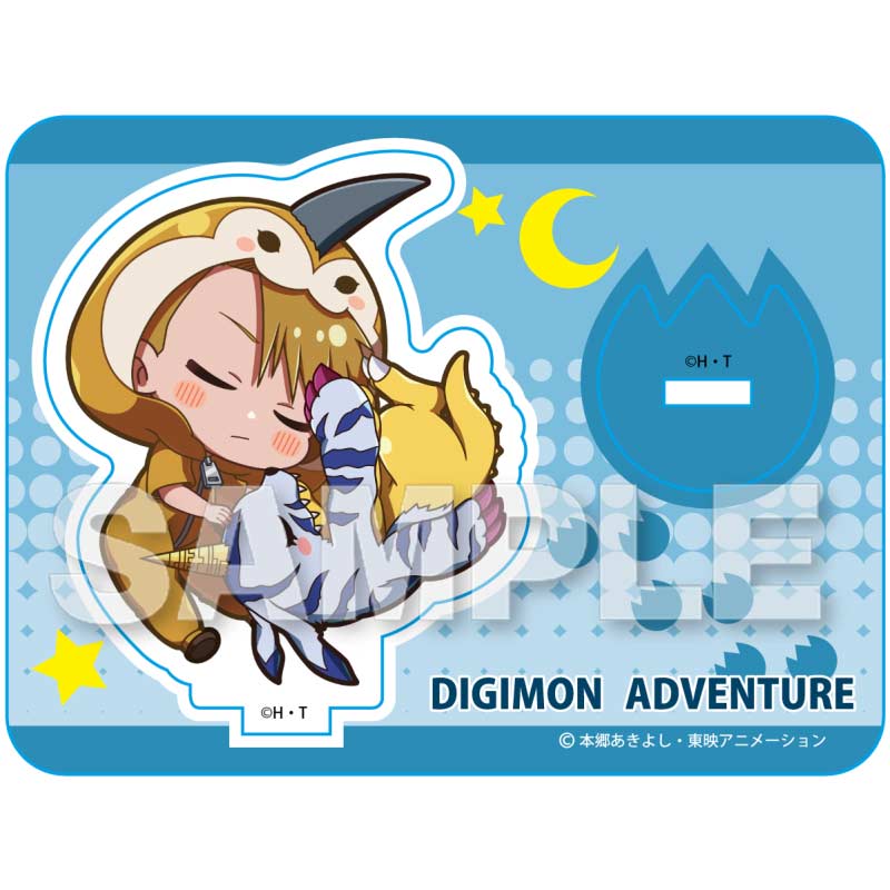 (PO) Digimon Adventure Series GyaoColle Mini Character Stand - Yamato & Gabumon Image_1