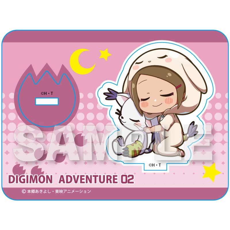 (PO) Digimon Adventure Series GyaoColle Mini Character Stand - Hikari & Tailmon (02) Image_1