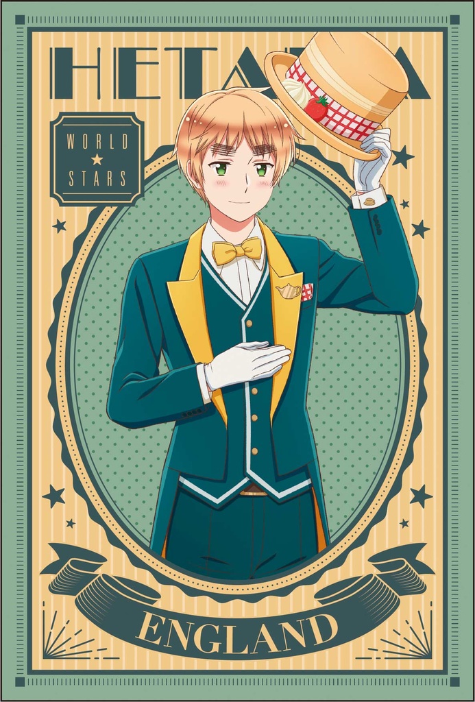 (PO) Hetalia World Stars Original Illustration Postcard Set Sweets Parade Ver. Image_6