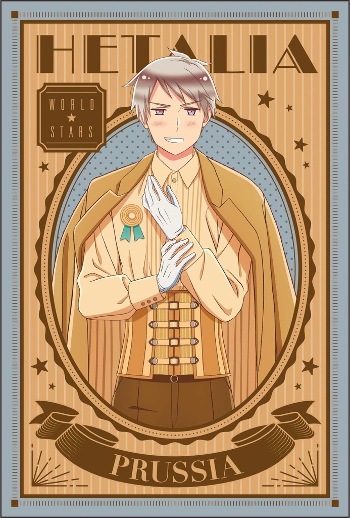 (PO) Hetalia World Stars Original Illustration Postcard Set Sweets Parade Ver. Image_11