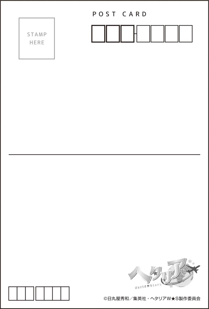 (PO) Hetalia World Stars Original Illustration Postcard Set Sweets Parade Ver. Image_12