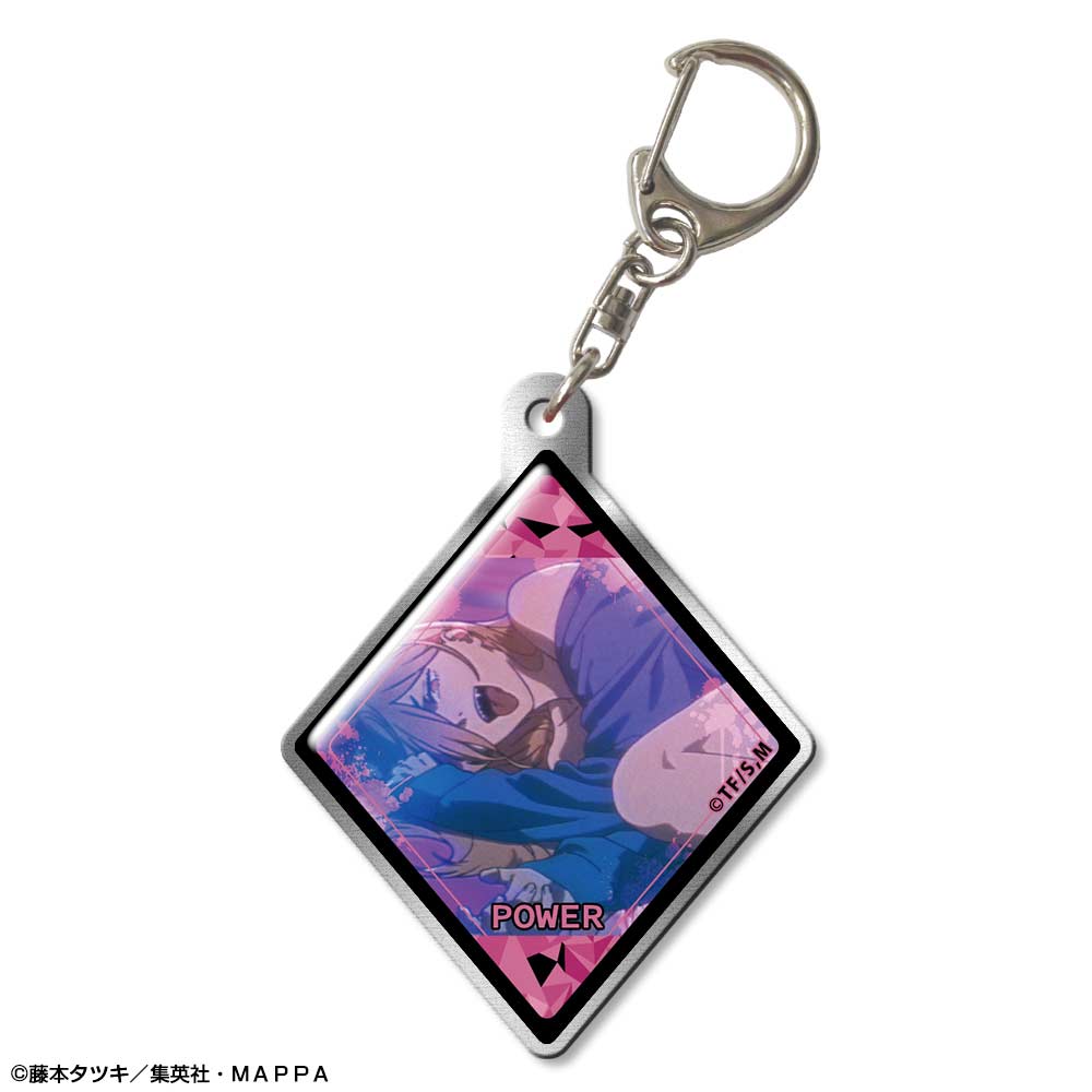 (PO) Chainsaw Man Pukutto Metal Key Chain 04 Power B Image_1
