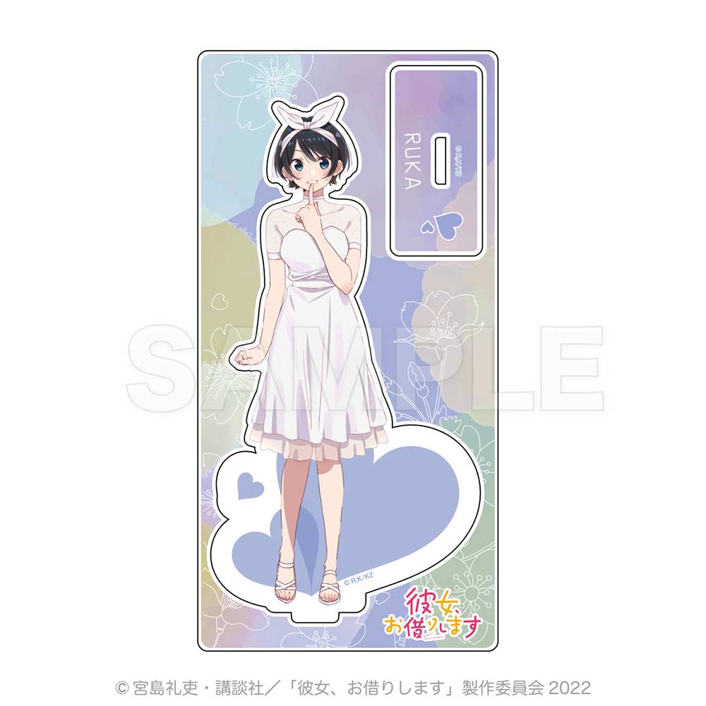 (PO) Rent-A-Girlfriend Original Illustration Acrylic Stand Sarashina Ruka EveKano 2023 Ver. Image_1