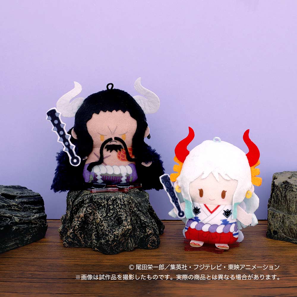 (PO) One Piece Finger Mascot Puppela Set Kaido & Yamato (Plush) Image_2