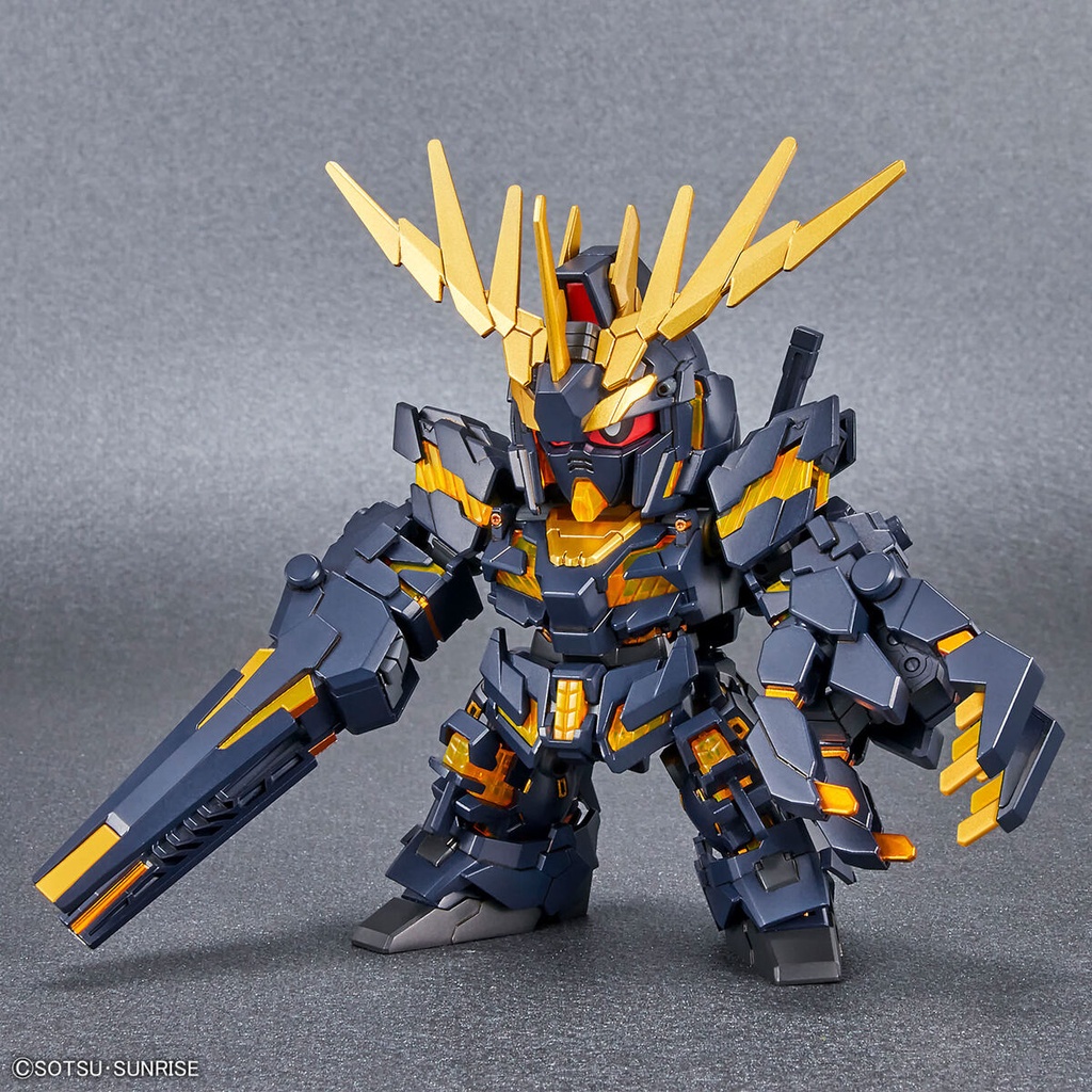 (PO) SD Gundam Cross Silhouette Gundam UC - Unicorn Gundam 2 Banshee & Banshee Norn Parts Set Image_3