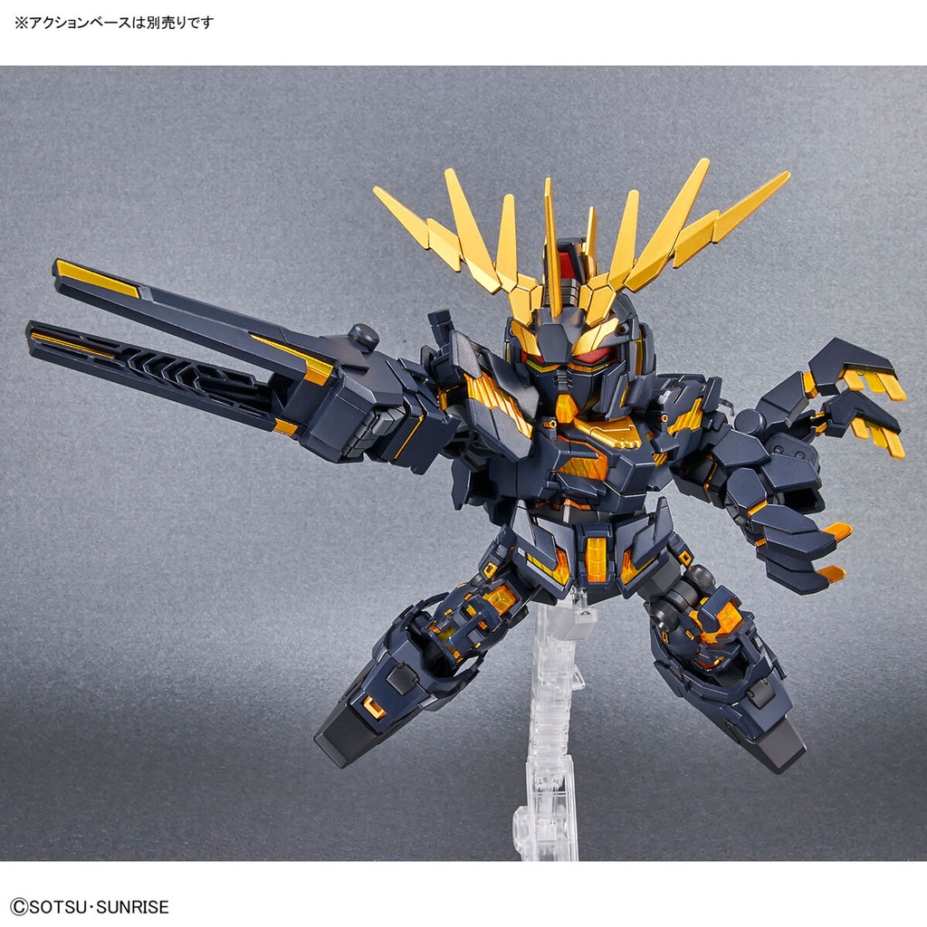 (PO) SD Gundam Cross Silhouette Gundam UC - Unicorn Gundam 2 Banshee & Banshee Norn Parts Set Image_7