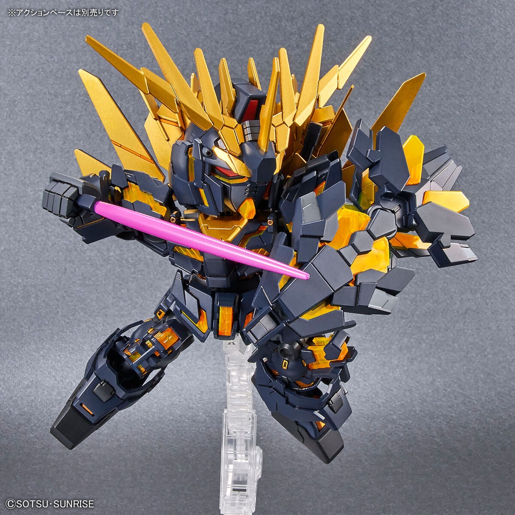 (PO) SD Gundam Cross Silhouette Gundam UC - Unicorn Gundam 2 Banshee & Banshee Norn Parts Set Image_8