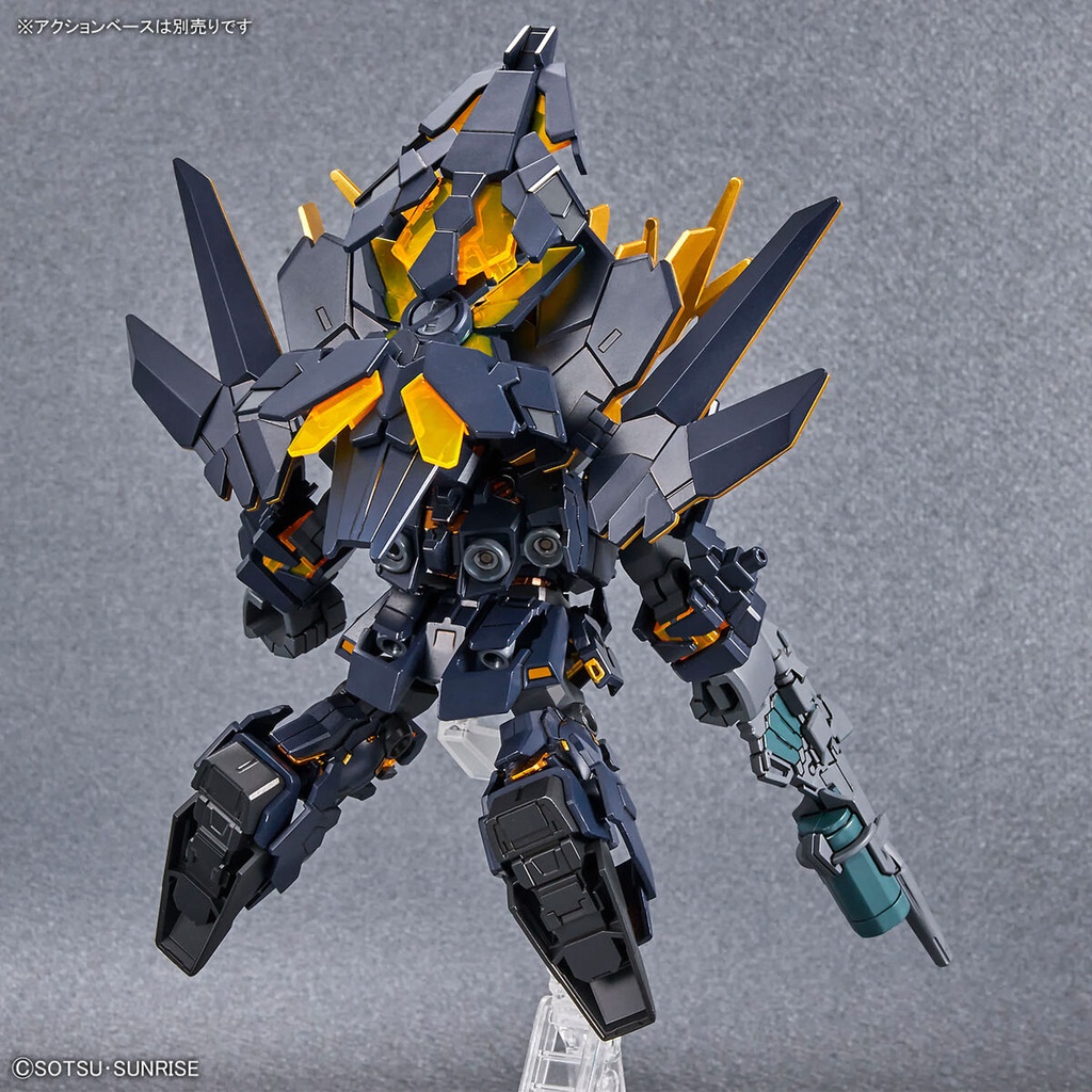 (PO) SD Gundam Cross Silhouette Gundam UC - Unicorn Gundam 2 Banshee & Banshee Norn Parts Set Image_9