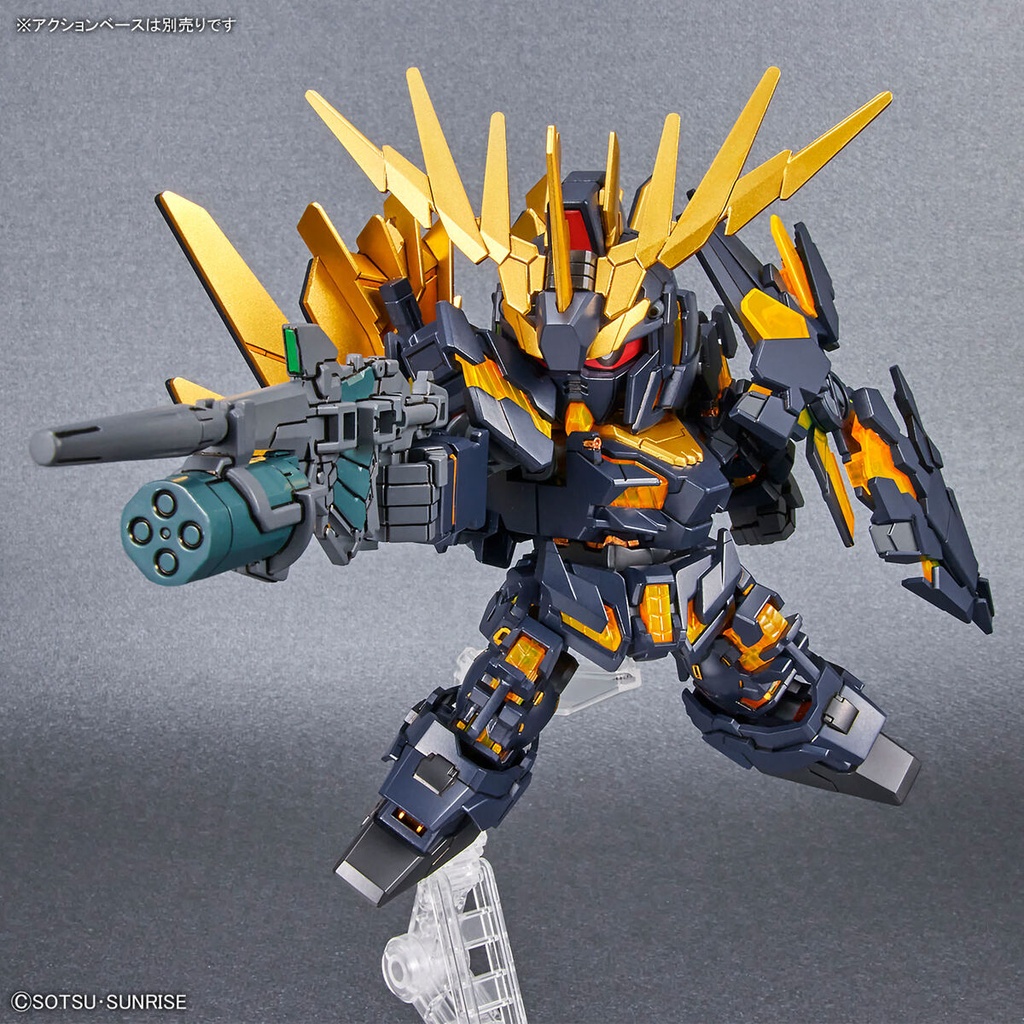 (PO) SD Gundam Cross Silhouette Gundam UC - Unicorn Gundam 2 Banshee & Banshee Norn Parts Set Image_11