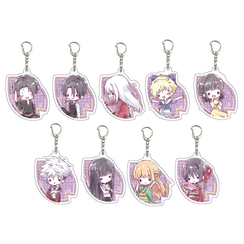 (PO) Acrylic Key Chain Fruits Basket 15 Graff Art Illustration [BOX] Image_1