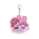 (PO) Deka Acrylic Key Chain Blue Lock x Sanrio Characters 04 Chigiri Hyoma x My Melody (Mini Character Illustration) Image_1