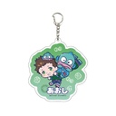 (PO) Deka Acrylic Key Chain Blue Lock x Sanrio Characters 10 Tokimitsu Aoshi x Hangyodon (Mini Character Illustration) Image_1