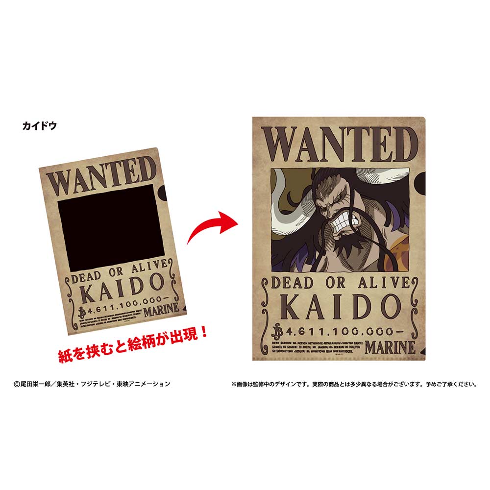 (PO) One Piece Wanted Poster Trick File Vol. 2 Kaido Image_1