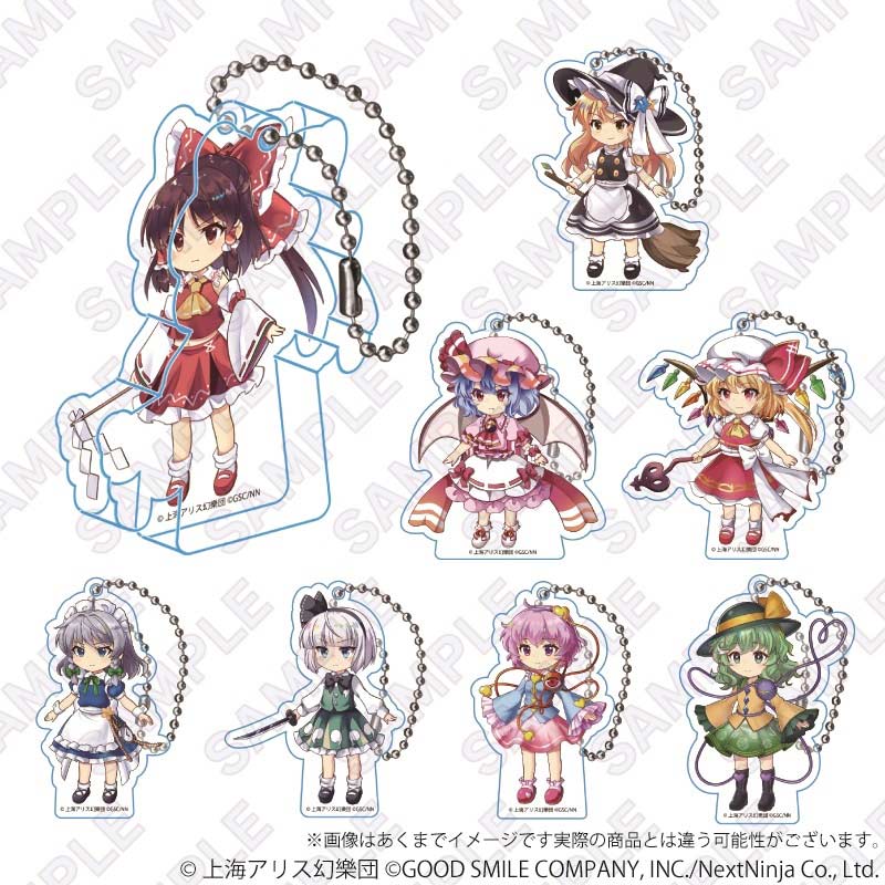 (PO) Touhou Lost Word Trading Die-cut Acrylic Block [BOX] Image_1