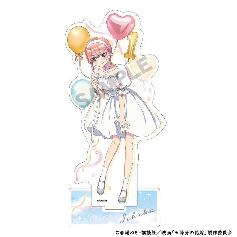 (PO) The Quintessential Quintuplets Movie Acrylic Stand Nakano Ichika Balloon Image_1