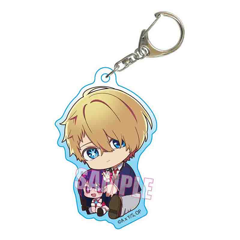 (PO) GyuGyutto Acrylic Key Chain Oshi no Ko - Aqua (School Uniform) Image_1