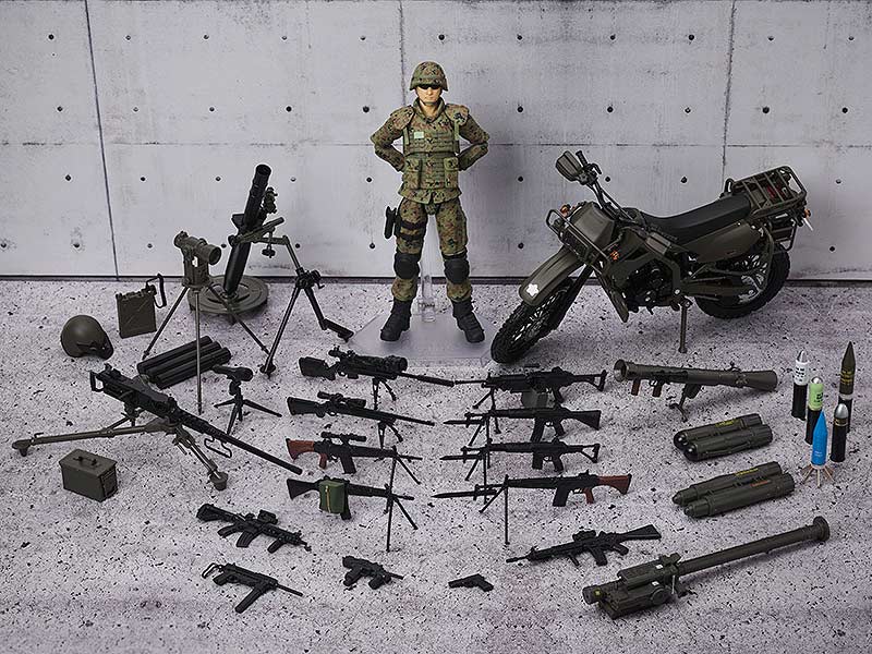 (PO) figma SP-154 Little Armory - JSDF Soldier Image_9