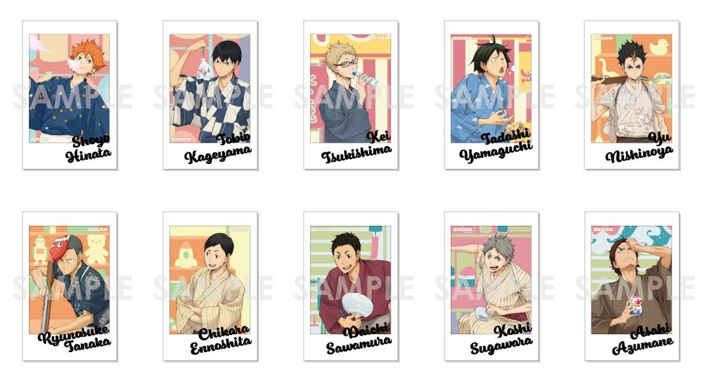 (PO) Haikyu!! Character Snapshot Collection Vol. 4 Yukata [BOX] Image_2