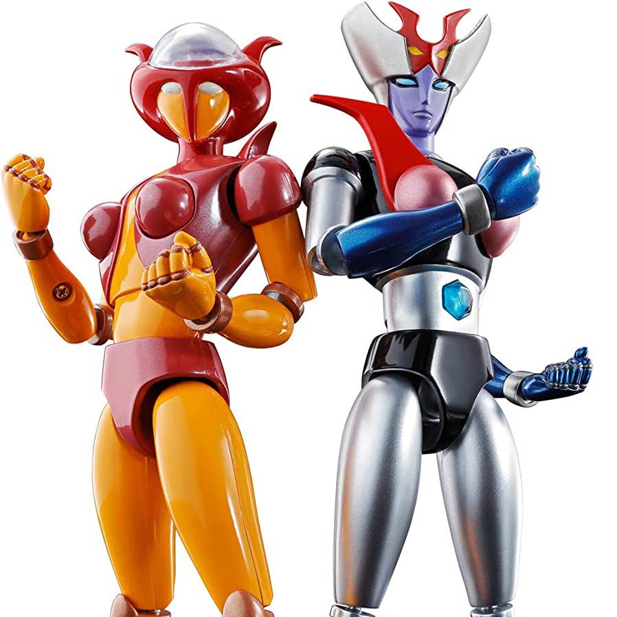 (PO) Soul of Chogokin Mazinger Z GX-08R Aphrodai A vs GX-09R Minerva X Image_1