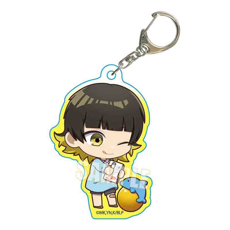 (PO) Acrylic Key Chain Blue Lock Bachira Meguru Kindergarten Ver. Image_1
