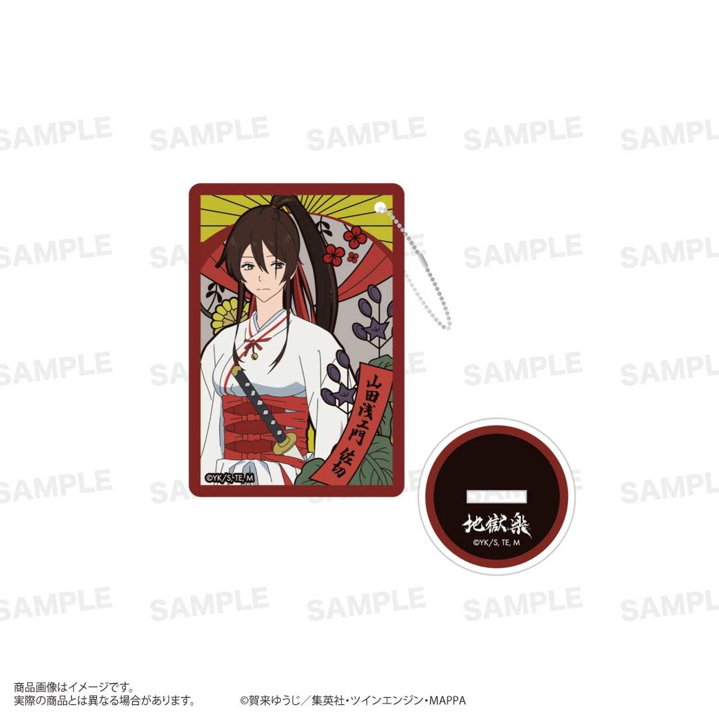 (PO) Hell's Paradise: Jigokuraku Trading Hanafuda Style Acrylic Key Chain with Stand [BOX] Image_3